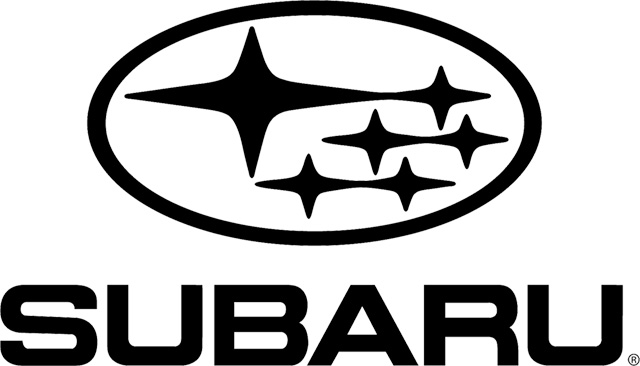 Subaru Symbol (negro) 2560x1440 HD PNG