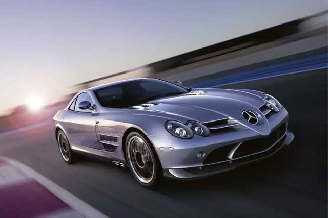 Los 5 autos Mercedes-Benz más rápidos del mundo (velocidad máxima): SLR McLaren