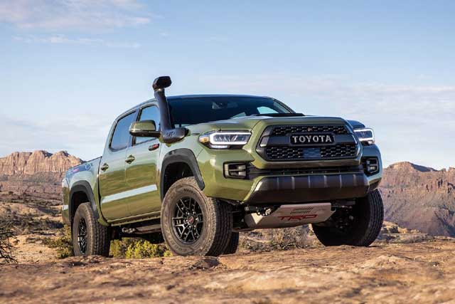 Las 10 camionetas pickup más vendidas en los EE. UU. En 2020: # 5.  Toyota Tacoma