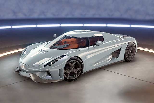 Los 10 autos más rápidos en Asphalt 9: # 3 Koenigsegg Regera