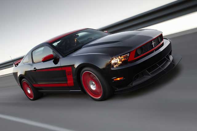 Los 5 mejores y peores Ford Mustang de todos los tiempos: # 5.  2012 Mustang BOSS 302 Laguna Seca
