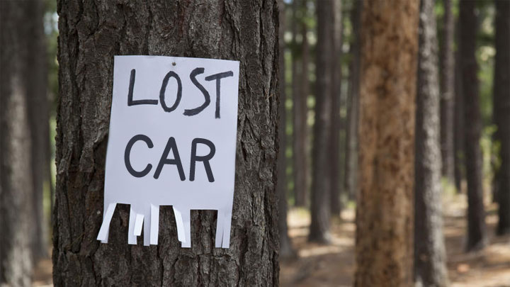 coche perdido