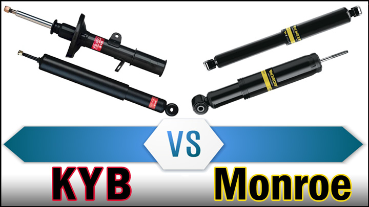KYB vs Monroe (Comparación de amortiguadores y puntales)
