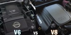Motor V6 vs V8 (¿Cuál es mejor?)