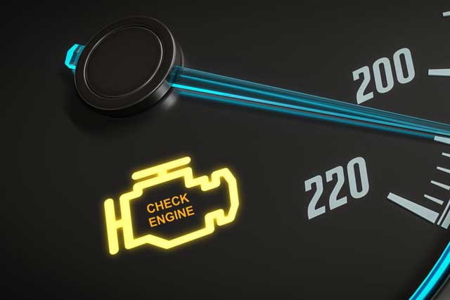 6 señales que indican que su automóvil necesita mantenimiento: 1. Luz de advertencia del motor