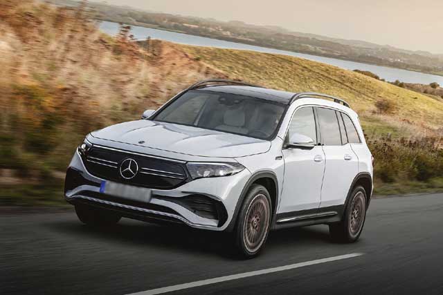 Los 10 SUV totalmente eléctricos más esperados para 2022: 3. Mercedes-Benz EQB