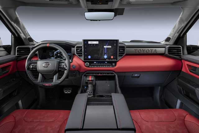 Tablero de la Toyota Tundra 2022