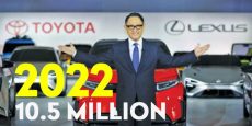 Las 3 compañías automotrices más grandes del mundo por ventas en 2022, Toyota No.1