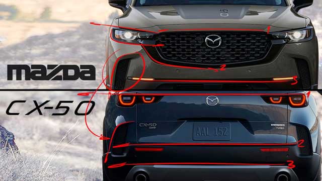 2023 Mazda CX-50 vs. CX-5: ¿Cuál es la diferencia?