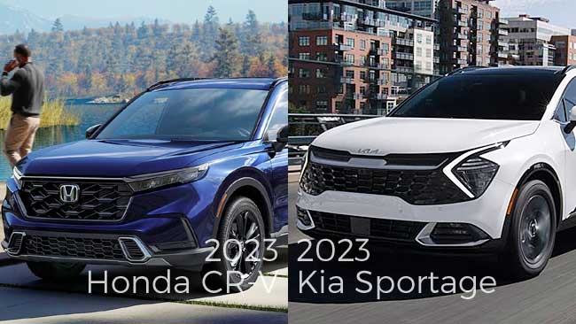 2023 Honda CR-V vs. Kia Sportage: ¿Cuál debería obtener?